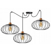 Závesná lampa luster Spider Cora 3 čierna meď (Závesná lampa luster Spider Cora 3 čierna meď)
