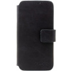 Fixed ProFit kožené puzdro typu kniha pre Apple iPhone 16 Pro, čierne FIXPFIT2-1402-BK