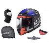 KASK LS2 FF353 RAPID CROMO MATNÁ ORANŽOVÁ MODRÁ XXL (KASK LS2 FF353 RAPID CROMO MATNÁ ORANŽOVÁ MODRÁ XXL)