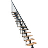 Minka STAIRS Modulové schodisko Comfort Top buk/čierna, 312 cm