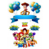 CUKROVÁ TLAČ jedlý obrázok na tortu Cukrová hmota TOY STORY CHUDY BUZZ ASTRAL 8