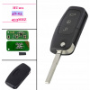 Náhradný obal kľúča 3-tlačítkový, FORD, Frekvencia 433 MHz + Transpondér