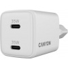 Canyon CU35CC vysokorýchlostná univerzálna nabíjačka do steny 2x USB-C 35W CNS-CUW35CC