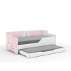 Wooden toys Lilu 4 princezná biela + prístelka Varianty: Ľavá strana