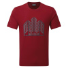tričko MONTANE FOREST T-Shirt Acer Red M