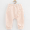Dojčenské semiškové tepláky New Baby Suede clothes sivá Farba: Ružová, Veľkosť: 86 (12-18m)