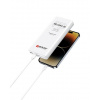 Power Bank Compact 20000mAh, QC 3.0, PowerDelivery 100w, kábel USB Typ C 0.3m, 15.7x7.4x2.5cm, biela