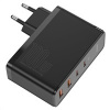 Baseus GaN2 Pro rychlonabíjecí adaptér 2x Type-C + 2x USB-A 100W černá