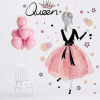 Samolepka na stenu/Tapeta Queen KP-16344