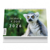 Zvířata v ZOO stolní 2026