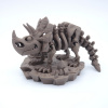 Triceratops dinosaurus s podstavcom - flexi postavička 22cm