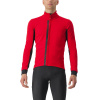 Castelli Entrata Jacket, Red/ Black light Veľkosť: 3XL Pánska cyklistická bunda do chladných dní