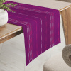 Biante Bavlnený behúň na stôl Olivia OL-002 Pásiky na fialovom 35x180 cm