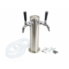 Kompletný výčapný stojan Double Tap 2x kohút Nukatap s kompenzátorom