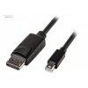 PREMIUMCORD Mini DisplayPort - DisplayPort V1.2 přípojný kabel M/M 3m kport7-03