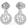 GUESS Náušnice 4G Crush JUBE04154JWRHT/U