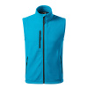 Fleece vesta unisex MALFINI® Exit 525 tyrkysová veľ. XL