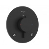 Hansgrohe Ecostat Comfort S Termostatická batéria pod omietku, na 2 spotrebiče, matná čierna 33715670-HG
