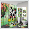 Mickey Mouse Love kúpeľňová súprava – sprchový záves a doplnky KK1172087