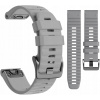 Silikónový remienok 26mm QuickFit Garmin Fenix 5X 6X 7X 8 51mm Enduro Sivý