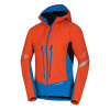 Northfinder Pánska skialpová hybridná bunda Polartec® SOKOLEC redorange L BU-3810SKP