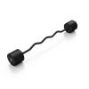 MARBO Lomená, obouruční činka MARBO MW-SG-45-L, 45 kg, černá