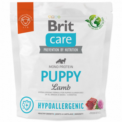 Brit Krmivo Care Dog Hypoallergenic Puppy Lamb 1kg