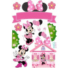 CUKROVÁ TLAČ jedlý obrázok na tortu Cukrová hmota MYŠKA MINNIE MIKI SADA 37