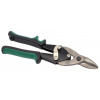 Nožnice na plech prevodové pravé 250 mm, zelená rukoväť, XL-TOOLS