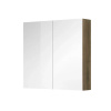 Mereo Mereo, Kúpeľňová galerka 80 cm, zrkadlová skrinka, 2x dvere, MER-CN717GH