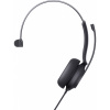 Yealink UH37 Mono UC Slúchadlá s mikrofónom Kábel Pres hlavu Kancelária / call centrum USB Type-C / USB Type-A Čierna (1308143)