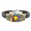 Zlatý -unisex Thanos Gauntlet Power Stone Pletel (Zlatý -unisex Thanos Gauntlet Power Stone Pletel)