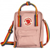 Fjällräven Kånken Rainbow Sling, Farba CHALK ROSE-RAINBOW, Objem do 10 L