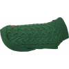 Zolux Jacquard Turtleneck Dog Sweater Green 45cm