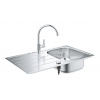 GROHE 31562SD1 Set K200 nerez oceľ kartáčovaná + Bau Edge chróm