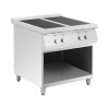 Indukčný varič - 17 000 W - 4 varné plochy - 260 °C - úložný priestor - Royal Catering RCIC-17000