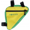 Forever Outdoor FB-100, taška na bicykel na rám, žlto-zelená