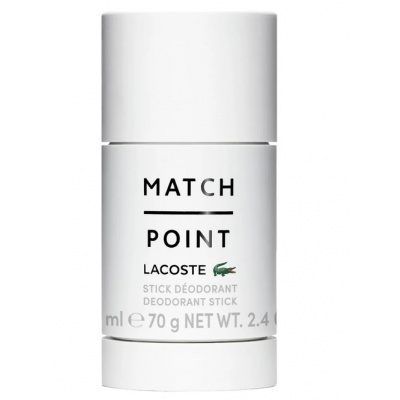 Lacoste Match Point, Deostick 75ml pre mužov