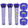 Náhradný filter Dyson pre vysávač DYSON 967478-01, 965661-01 (3x SADA FILTRAČOV PRE DYSON V7 V8 Absolute Animal)