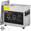 Vevor Ultrazvuková čistička 3 l s ohrievačom 200 W, ultrazvuk 120 W, časovač QXJ3LCSB-200W0001V2