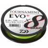 Daiwa pletená šnúra Tournament X8 Braid Evo+ Chartreuse 135m Priemer: 0,16mm