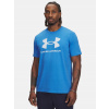 Tričko Under Armour SPORTSTYLE LOGO UPDATE SS-BLU s krátkym rukávom, veľkosť S