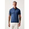 Karl Lagerfeld polo tričko pánske bavlnené 563200.745001 tmavomodrá XL