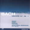 CANTATES 147, 82, 1 'MARY OF NAZARETH' - MAUCH/WHITE/DANIELS/MACLEODMONTREAL BAROQUE (SACD)