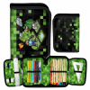 Peračník - PERERAČNÝ PUZDRO S VÝBAVOU MINECRAFT PRE HRÁČOV (Puzdro na ceruzku s Minecraft Equipment pre hráča)