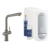 GROHE Blue Home 31454AL1 drezová batéria s filtrom a chladiacim zariadením, kartáč. Grafit GRO 31454AL1