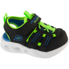 Skechers Športové sandále S-Lights: Sola Glow Sandal - Hyper-Coast Čierna