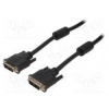 Cable single link DVI-D (18+1) plug,both sides PVC 1.8m