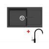 Set Sinks Infinity 860 Pureblack + Vitalia GR
