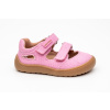 Protetika - Detské dievčenské barefoot sandálky TAFI PINK Veľkosť: 19, Veľkosť od päty k špičke v cm: 12,1